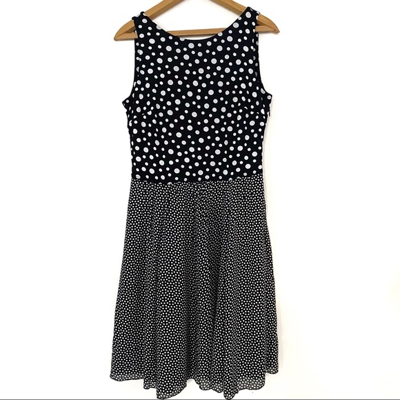 Jean Paul Berlin polka dot woman dress. Size US 8. - Picture 4 of 8